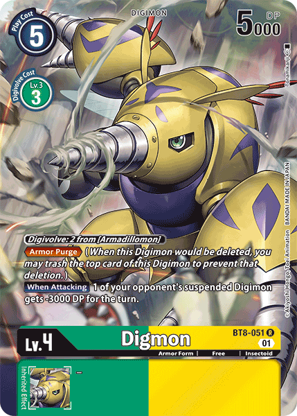 Digmon [BT8-051] (Alternate Art) [New Awakening] - PokeCharles PokeStore