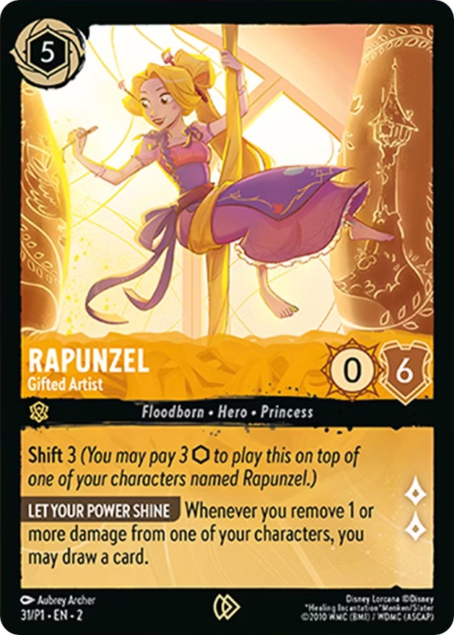 Rapunzel - Gifted Artist (31) [Promo Cards] - PokeCharles PokeStore