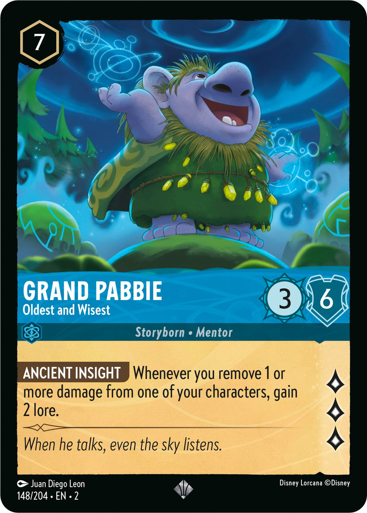 Grand Pabbie - Oldest and Wisest (148/204) [Rise of the Floodborn] - PokeCharles PokeStore