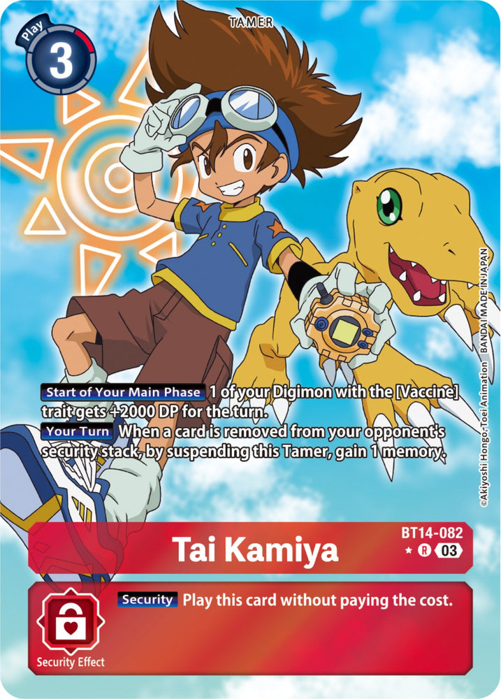 Tai Kamiya [Bt14-082] (Alternate Art) [Blast Ace] - PokeCharles PokeStore