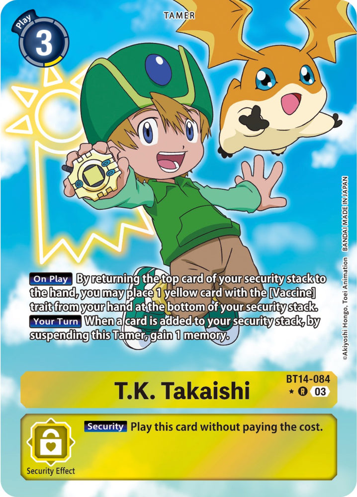 T.K. Takaishi [BT14-084] (Alternate Art) [Blast Ace] - PokeCharles PokeStore