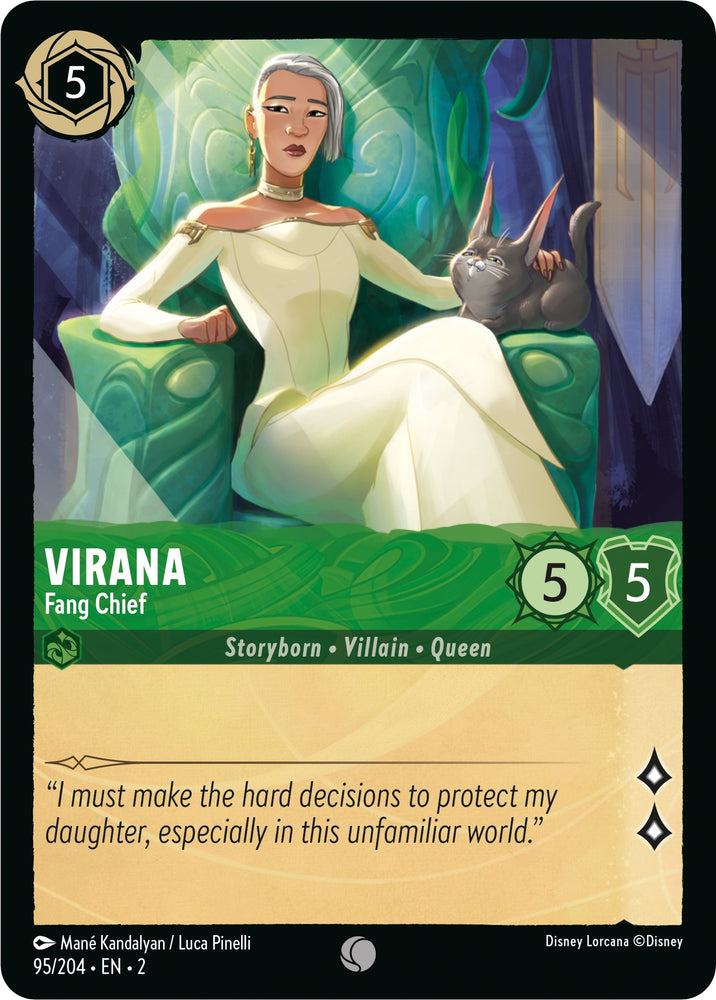 Virana - Fang Chief (95/204) [Rise of the Floodborn] - PokeCharles PokeStore