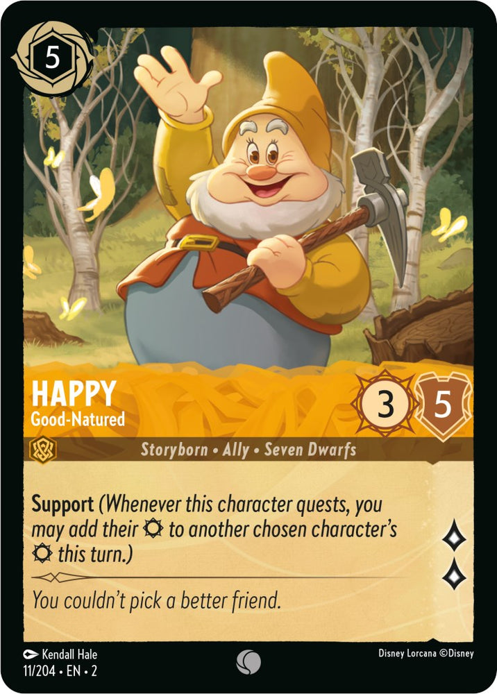 Happy - Good-Natured (11/204) [Rise of the Floodborn] - PokeCharles PokeStore