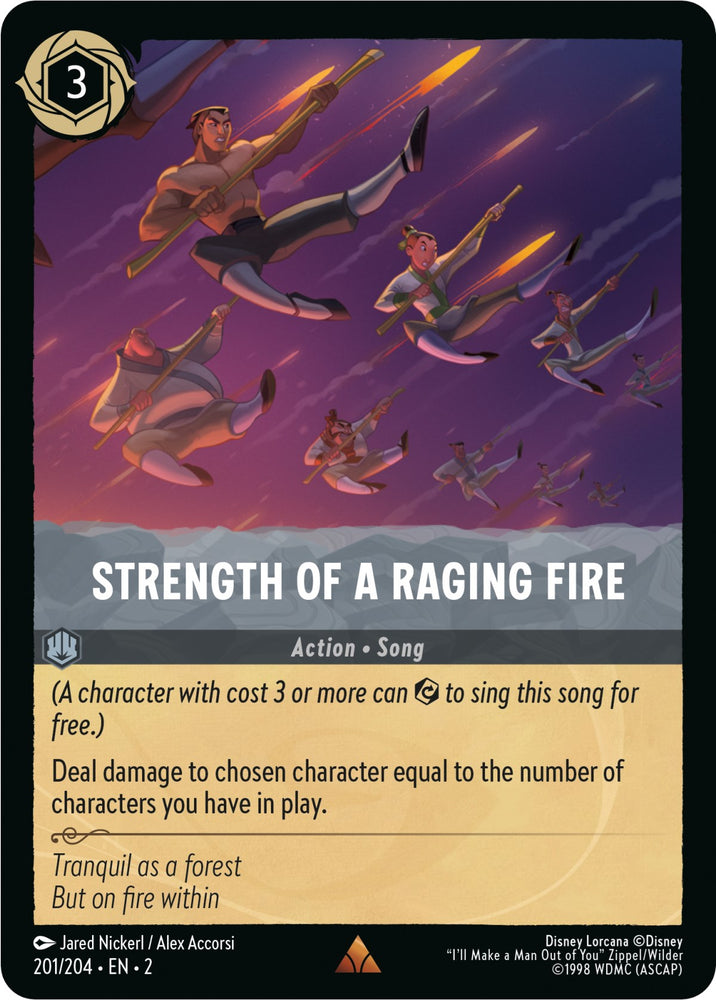 Strength of a Raging Fire (201/204) [Rise of the Floodborn] - PokeCharles PokeStore