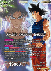SSB Son Goku // Son Goku, Autonomous Awakening (BT23-099) [Perfect Combination] - PokeCharles PokeStore