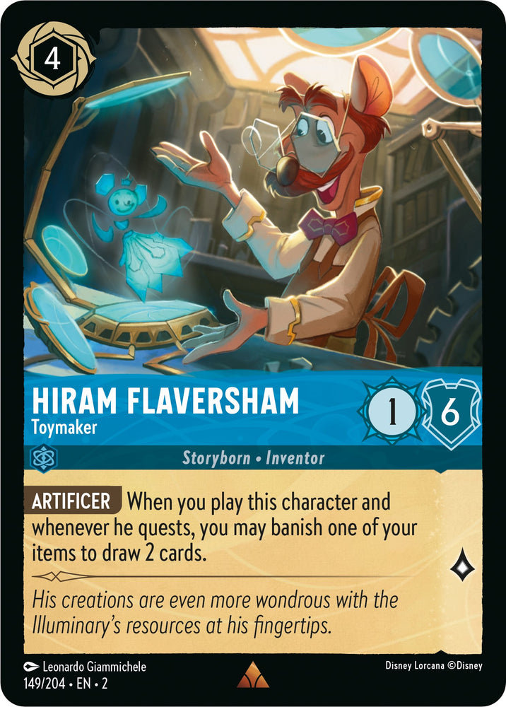 Hiram Flaversham - Toymaker (149/204) [Rise of the Floodborn] - PokeCharles PokeStore
