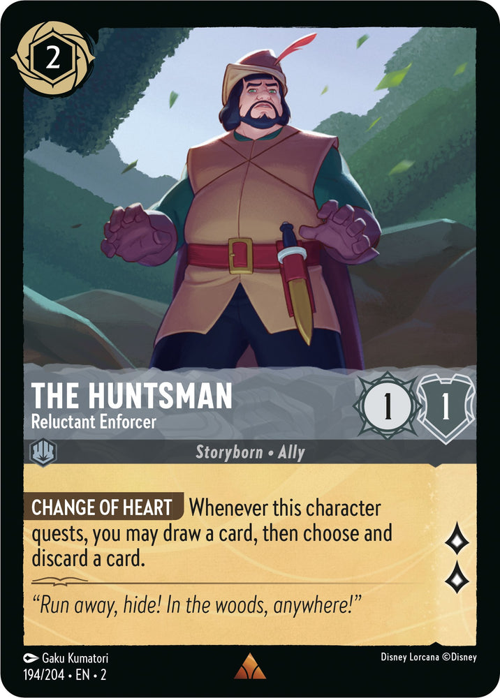 The Huntsman - Reluctant Enforcer (194/204) [Rise of the Floodborn] - PokeCharles PokeStore