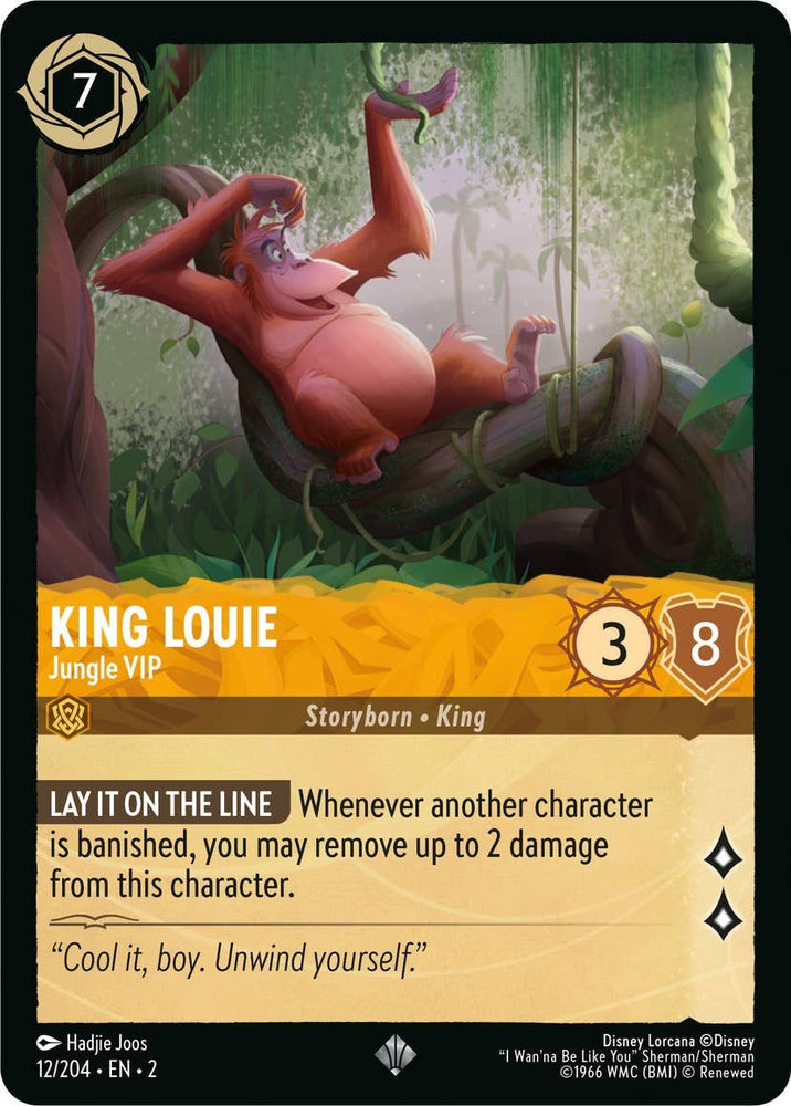 King Louie - Jungle VIP (12/204) [Rise of the Floodborn] - PokeCharles PokeStore