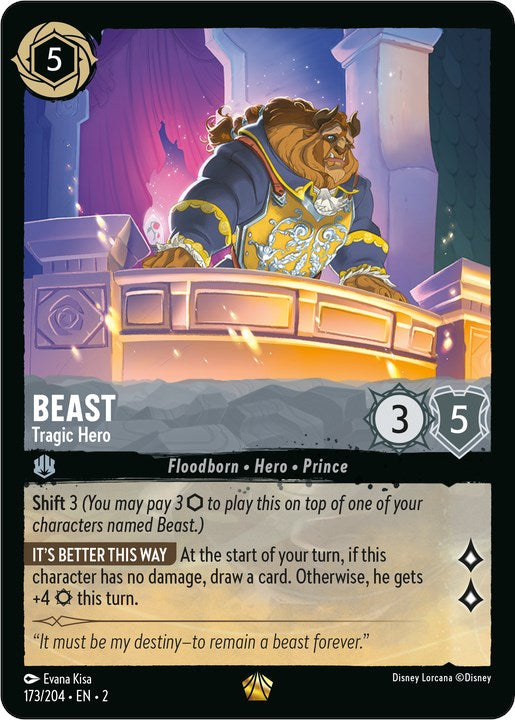 Beast - Tragic Hero (173/204) [Rise of the Floodborn] - PokeCharles PokeStore