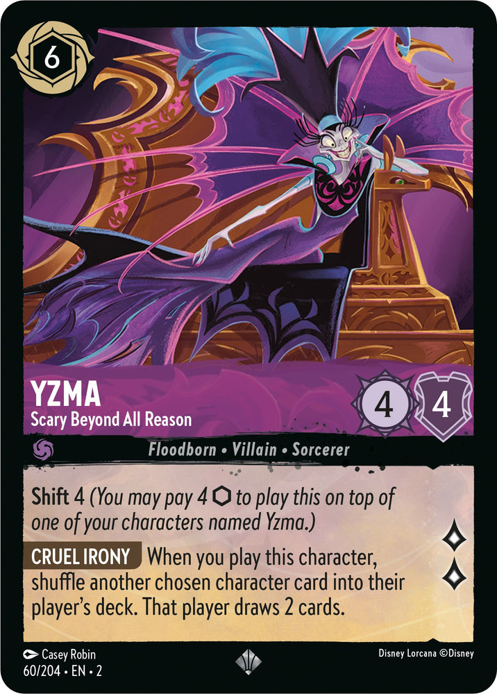 Yzma - Scary Beyond All Reason (60/204) [Rise of the Floodborn] - PokeCharles PokeStore