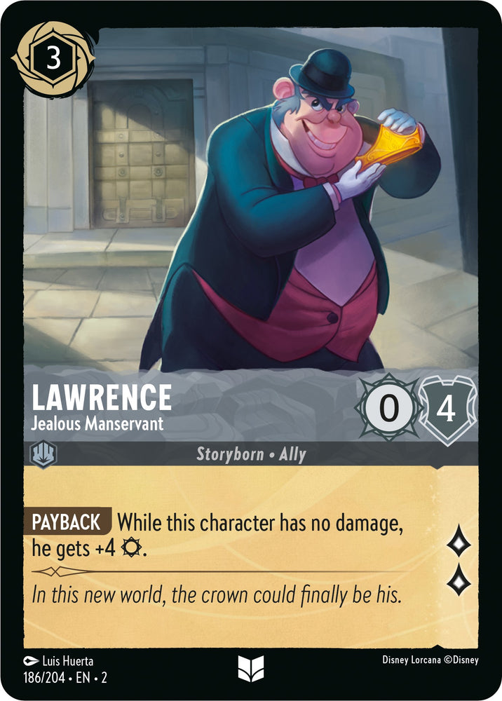 Lawrence - Jealous Manservant (186/204) [Rise of the Floodborn] - PokeCharles PokeStore