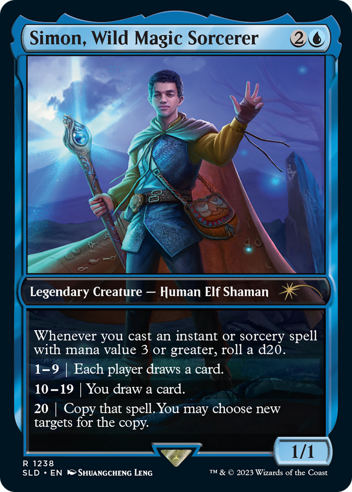 Simon, Wild Magic Sorcerer [Secret Lair Drop Series] - PokeCharles PokeStore