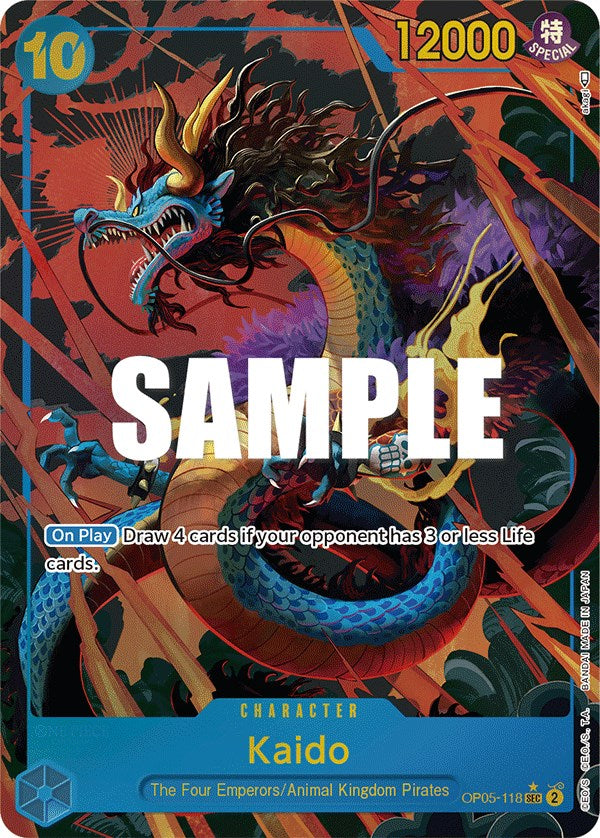 Kaido (Alternate Art) [Awakening of the New Era] - PokeCharles PokeStore