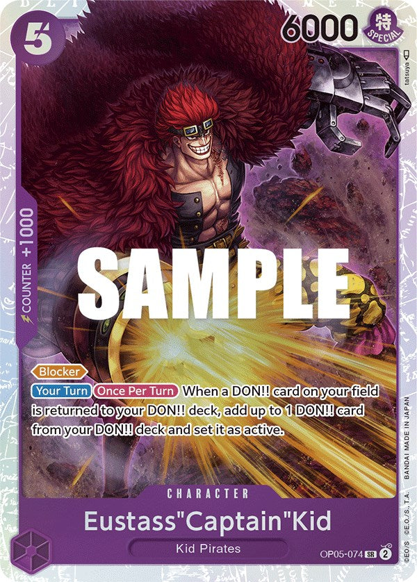 Eustass"Captain"Kid [Awakening of the New Era] - PokeCharles PokeStore