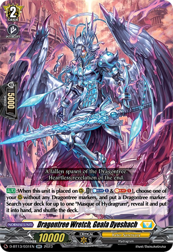 Dragontree Wretch, Geala Dyeshach (D-BT13/031EN) [Flight of Chakrabarthi] - PokeCharles PokeStore