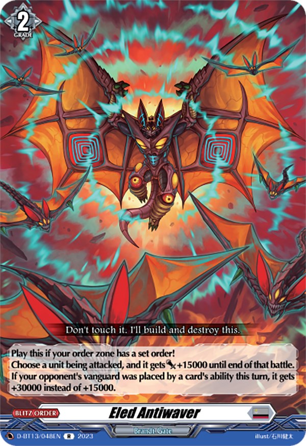 Eled Antiwaver (D-BT13/048EN) [Flight of Chakrabarthi] - PokeCharles PokeStore