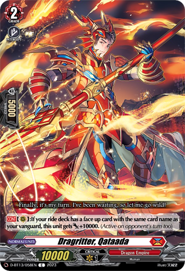Dragritter, Qataada (D-BT13/058EN) [Flight of Chakrabarthi] - PokeCharles PokeStore