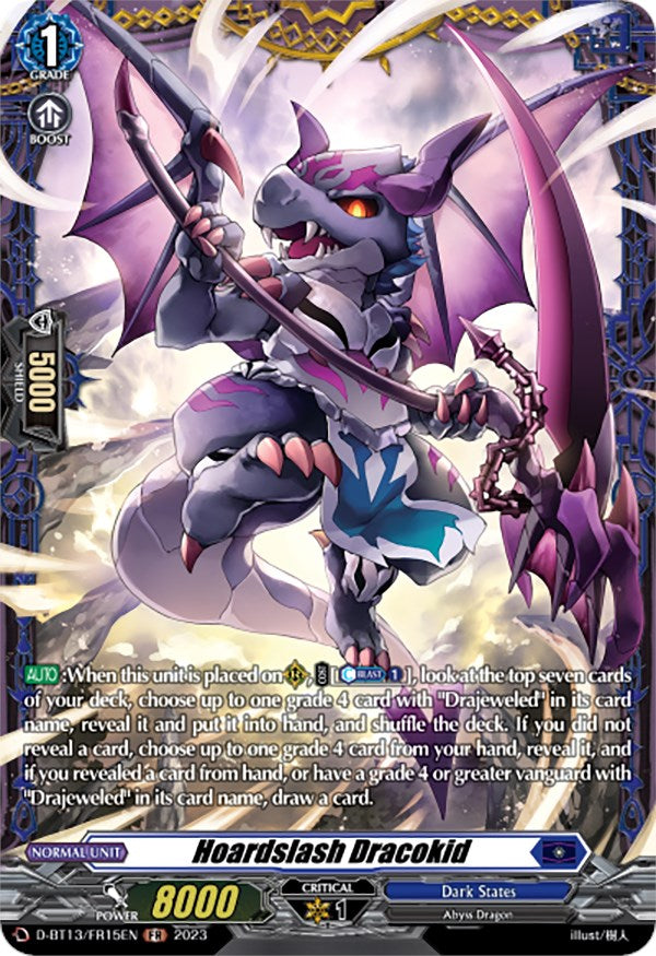 Hoardslash Dracokid (FR) (D-BT13/FR15EN) [Flight of Chakrabarthi] - PokeCharles PokeStore