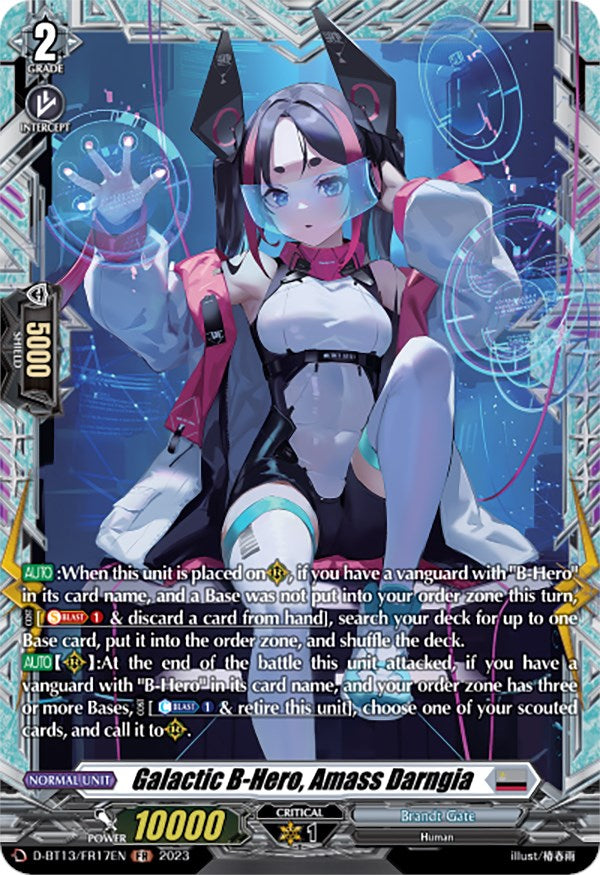 Galactic B-Hero, Amass Darngia (FR) (D-BT13/FR17EN) [Flight of Chakrabarthi] - PokeCharles PokeStore