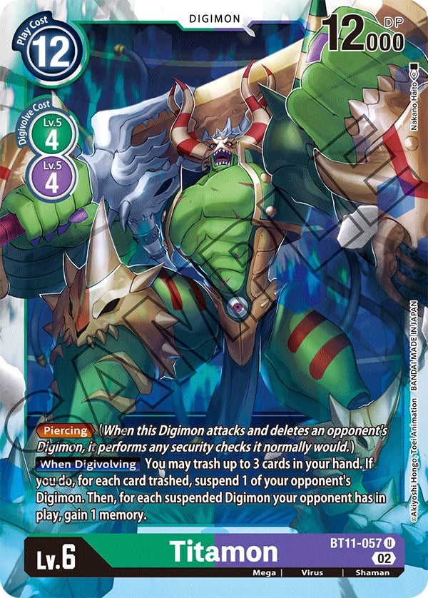 Titamon [BT11-057] [Dimensional Phase] - PokeCharles PokeStore
