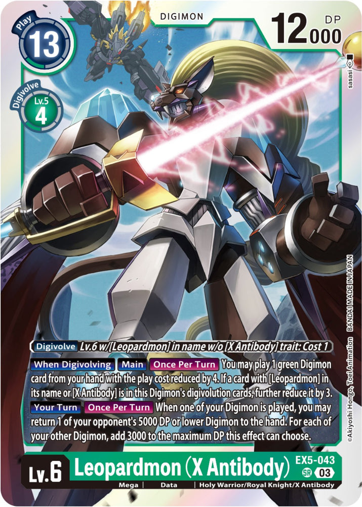 Leopardmon (X Antibody) [EX5-043] [Animal Colosseum] - PokeCharles PokeStore