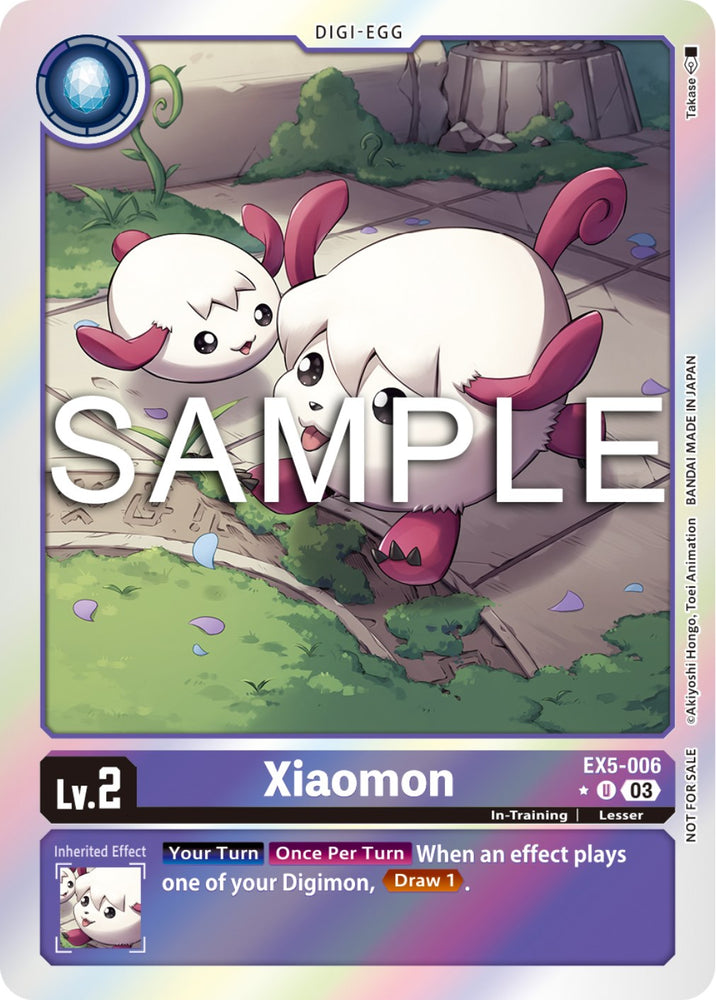Xiaomon [EX5-006] (Animal Colosseum Box Promotion Pack) [Animal Colosseum] - PokeCharles PokeStore