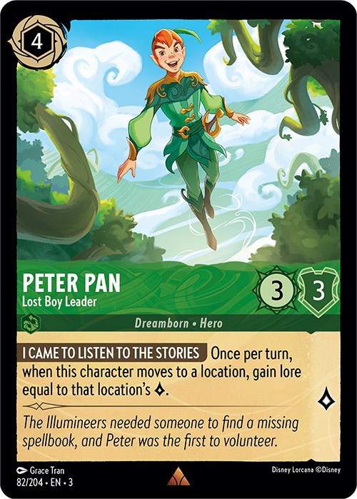 Peter Pan - Lost Boy Leader (82/204) [Into the Inklands] - PokeCharles PokeStore