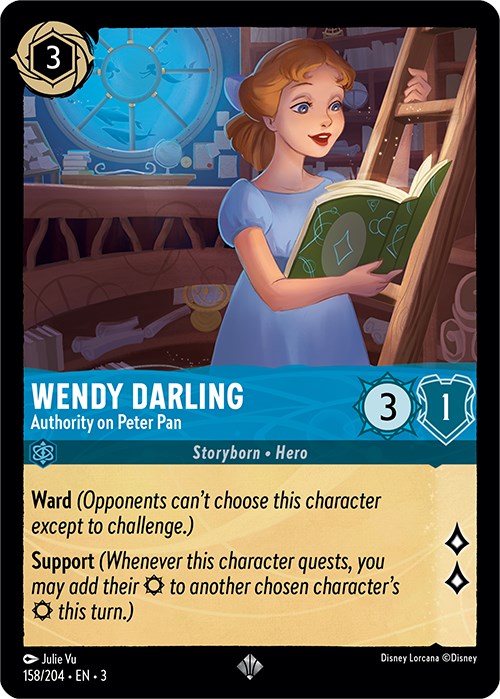 Wendy Darling - Authority on Peter Pan (158/204) [Into the Inklands] - PokeCharles PokeStore