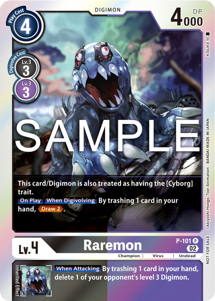 Raremon [P-101] (Limited Card Pack Ver.2) [Promotional Cards] - PokeCharles PokeStore