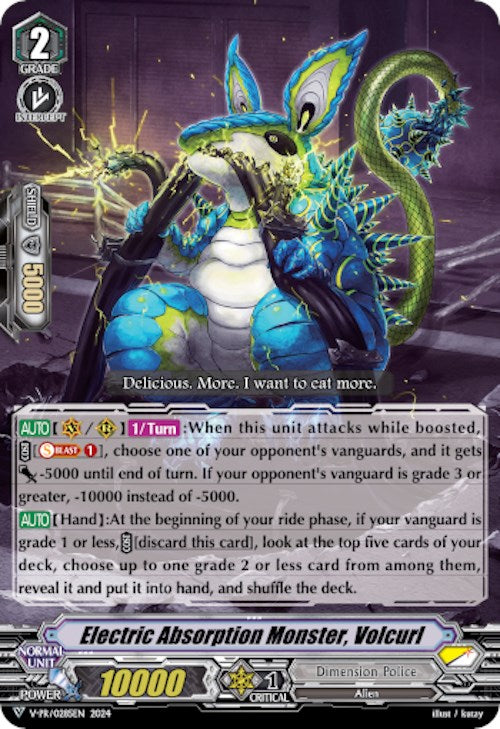 Electric Absorption Monster, Volcurl (V-PR/0285EN) [V Promo Cards] - PokeCharles PokeStore