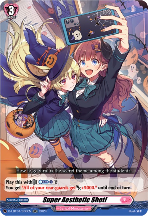 Super Aesthetic Shot! (D-LBT04/036EN) [Lyrical Monasterio: Trick or Trick!] - PokeCharles PokeStore