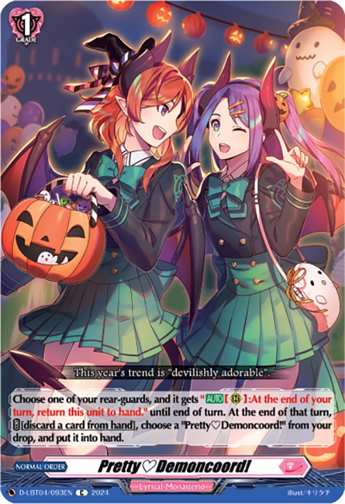 PrettyDemoncoord! (D-LBT04/093EN) [Lyrical Monasterio: Trick or Trick!] - PokeCharles PokeStore