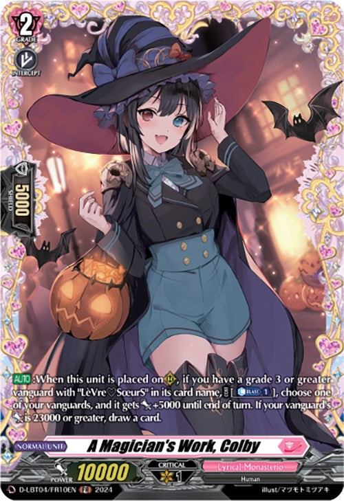 A Magician's Work, Colby (D-LBT04/FR10EN) [Lyrical Monasterio: Trick or Trick!] - PokeCharles PokeStore
