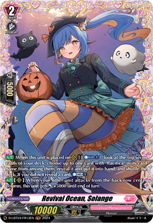 Revival Ocean, Solange (D-LBT04/FR13EN) [Lyrical Monasterio: Trick or Trick!] - PokeCharles PokeStore