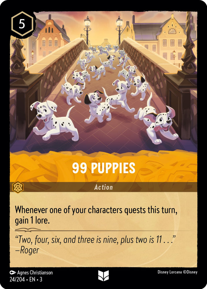 99 Puppies (24/204) [Into the Inklands] - PokeCharles PokeStore