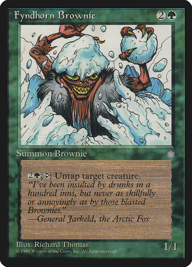 Fyndhorn Brownie [Ice Age] - PokeCharles PokeStore