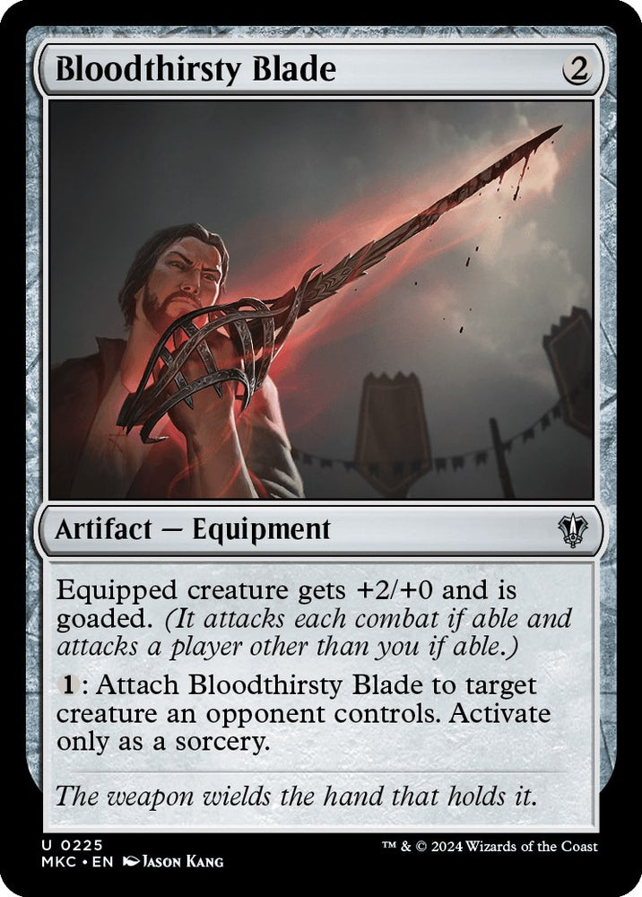 Bloodthirsty Blade [Murders at Karlov Manor Commander] - PokeCharles PokeStore