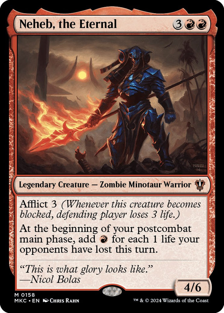 Neheb, the Eternal [Murders at Karlov Manor Commander] - PokeCharles PokeStore
