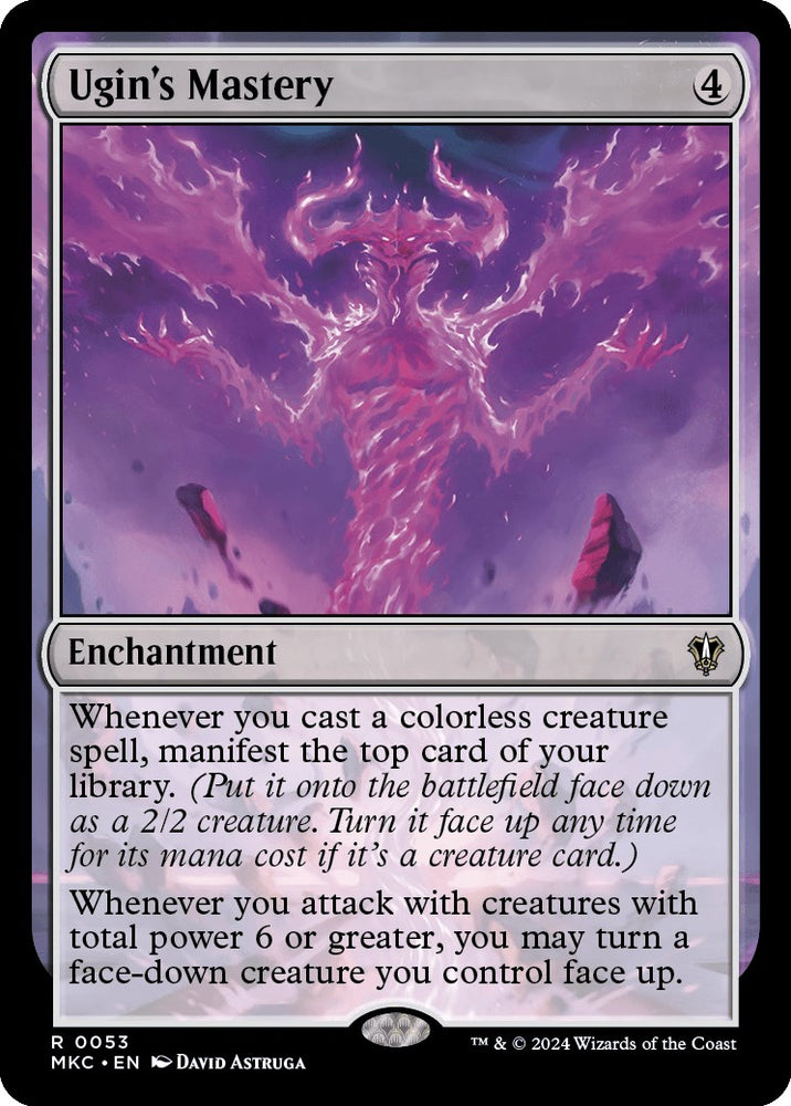 Ugin's Mastery [Murders at Karlov Manor Commander] - PokeCharles PokeStore