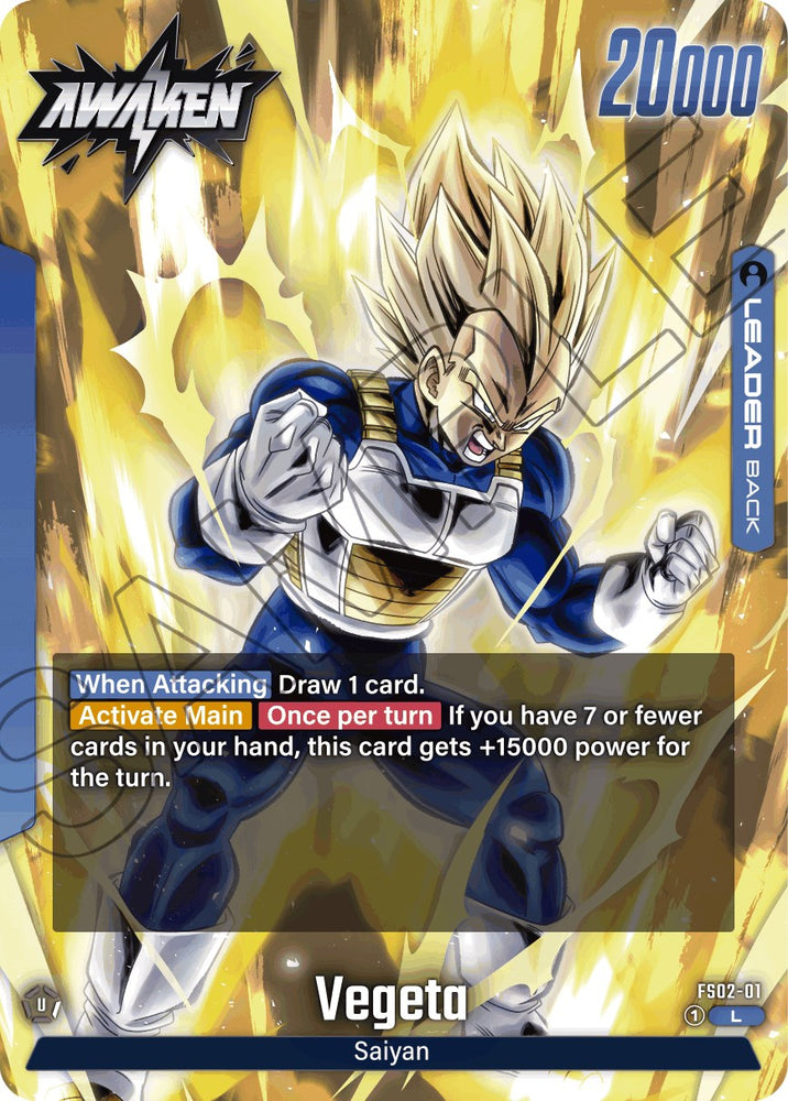 Vegeta (FS02-01) [Starter Deck: Vegeta] - PokeCharles PokeStore