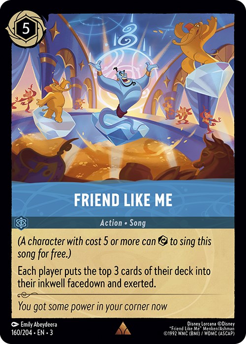 Friend Like Me (160/204) [Into the Inklands] - PokeCharles PokeStore