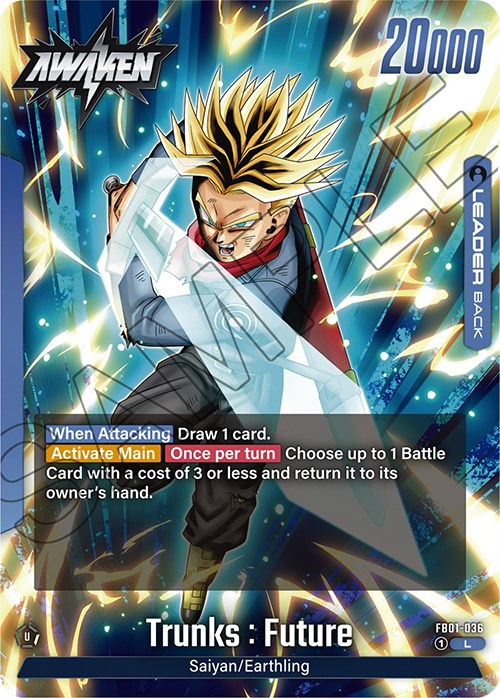 Trunks : Future (FB01-036) [Awakened Pulse] - PokeCharles PokeStore