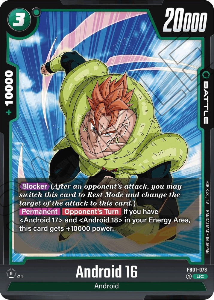 Android 16 (FB01-073) [Awakened Pulse] - PokeCharles PokeStore