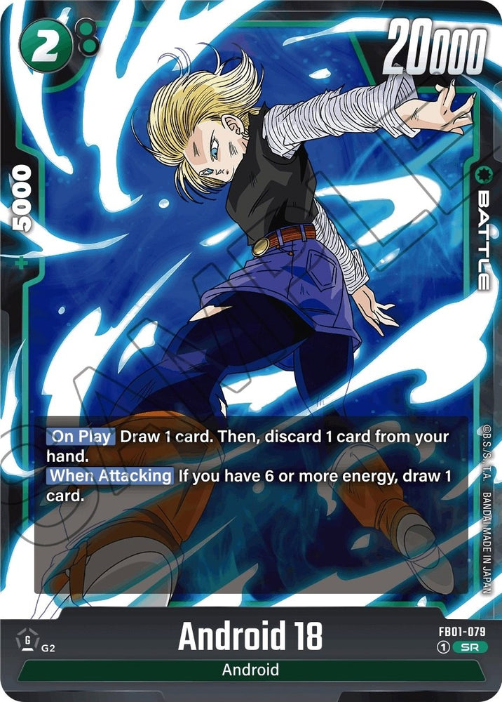 Android 18 (FB01-079) [Awakened Pulse] - PokeCharles PokeStore