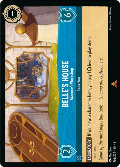 Belle's House - Maurice's Workshop (168/204) [Into the Inklands] - PokeCharles PokeStore