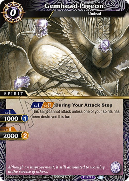 Gemhead Pigeon (Tournament Pack Vol. 4) (PR-035) [Launch & Event Promos] - PokeCharles PokeStore