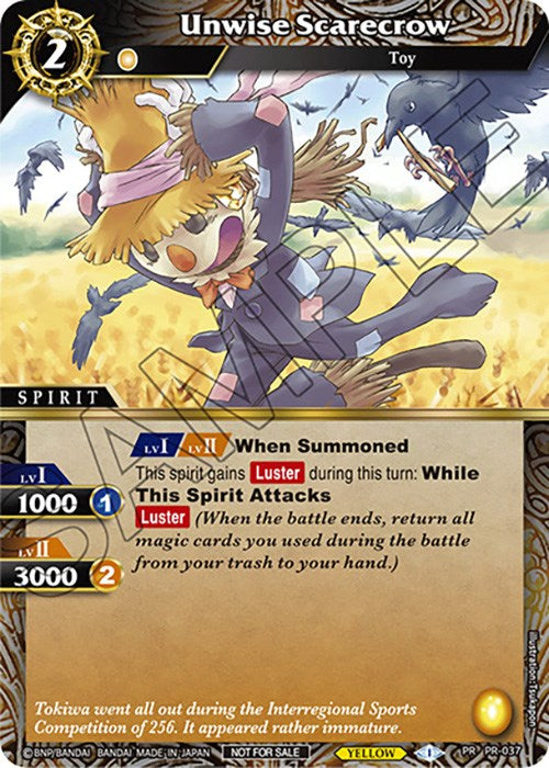 Unwise Scarecrow (Tournament Pack Vol. 4) (PR-037) [Launch & Event Promos] - PokeCharles PokeStore