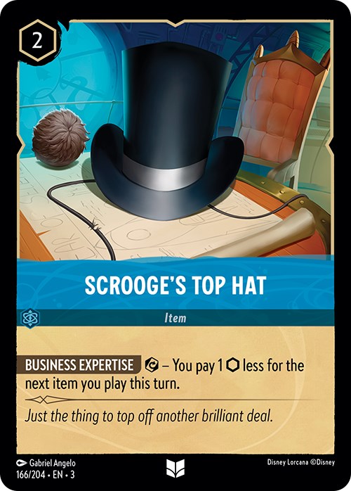 Scrooge's Top Hat (166/204) [Into the Inklands] - PokeCharles PokeStore