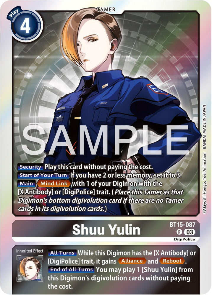 Shuu Yulin [BT15-087] [Exceed Apocalypse] - PokeCharles PokeStore