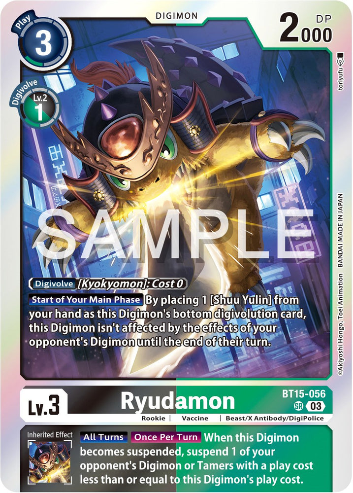 Ryudamon [BT15-056] [Exceed Apocalypse] - PokeCharles PokeStore